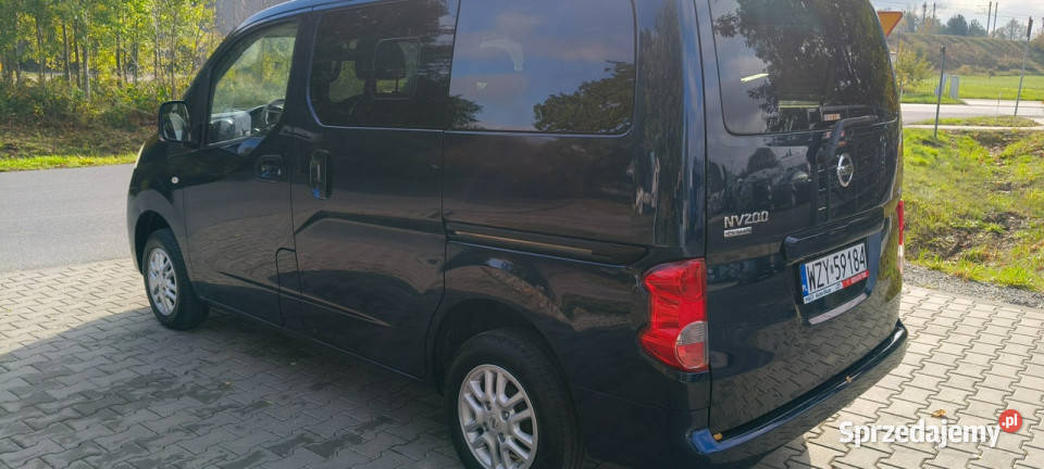 Nissan NV200 Evalia 7osób full 5l100 8kół mazowieckie Stare Budy