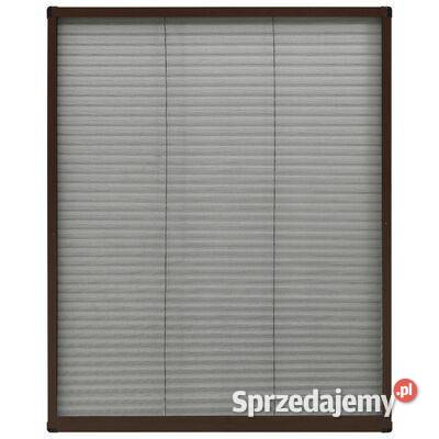 vidaXL Plisowana moskitiera okienna aluminium Warszawa
