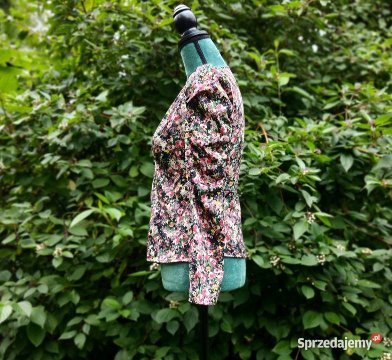 Bluzka Vero Moda XS 34 S 36 satynowa guziki Bluzki i koszule Szczecin