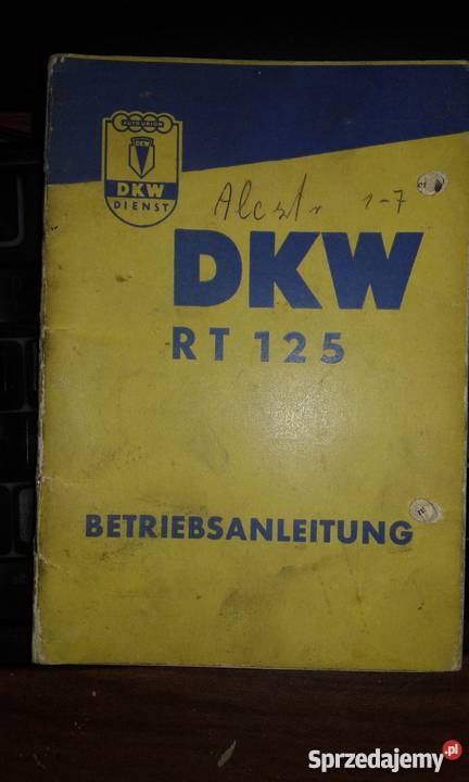 DKW RT 1252 Pozostałe Przanowice