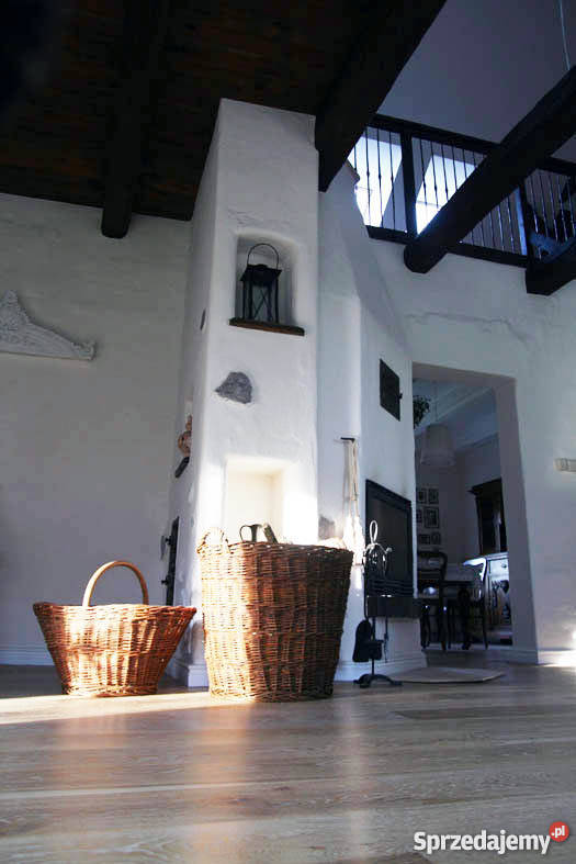 Dom jeziorem w okolicach Poznania drewniane wielkopolskie Potrzanowo