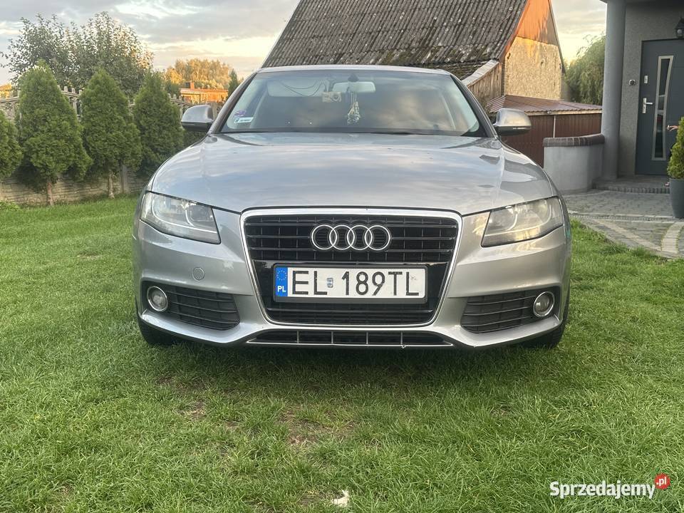 Audi A4 B8 20 TDI 2009 180 łódzkie Pajęczno sprzedam