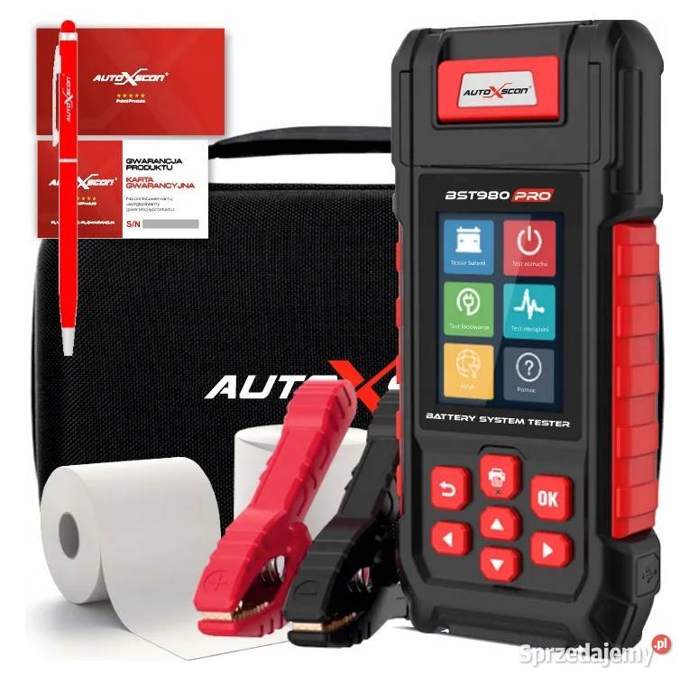 AUTOXSCAN BST980 PRO Tester akumulatorów JPolski Gorzów Wielkopolski