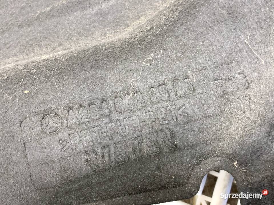 WYGŁUSZENIE MASKI MERCEDES X204 SUV 0815