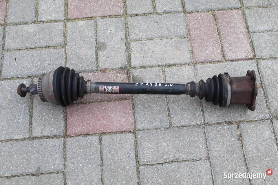 PÓŁOŚ PRAWA PRZÓD AUDI A4 B6 20 ALT 8E0407272S osobowe Części samochodowe