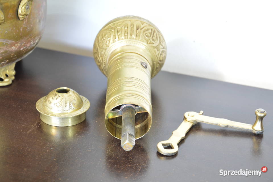 mosiężny ręczny MŁYNEK do kawy stary Jastrzębie-Zdrój