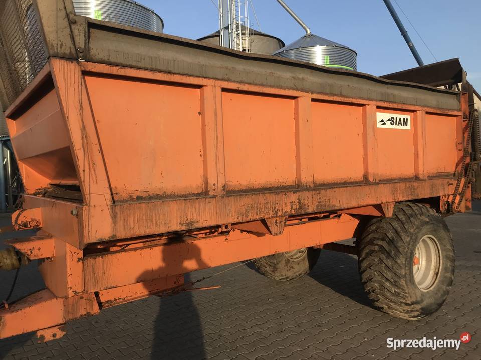 Rozrzutnik obornika Siam 8t