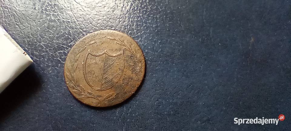 Stare monety 1 fenig 1819 Niemcy