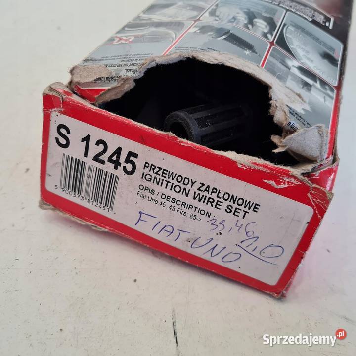 FIAT UNO 10 PRZEWODY ZAPŁONOWE KPL SENTECH S kujawsko-pomorskie