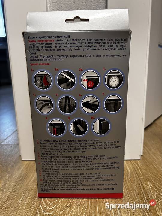 Siatka magnetyczna na drzwi Bros moskitiera Bros mazowieckie Wyszków