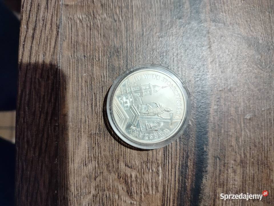 Srebrna Moneta kolekcjonerska 20 z 1996r Jeż sprzedam