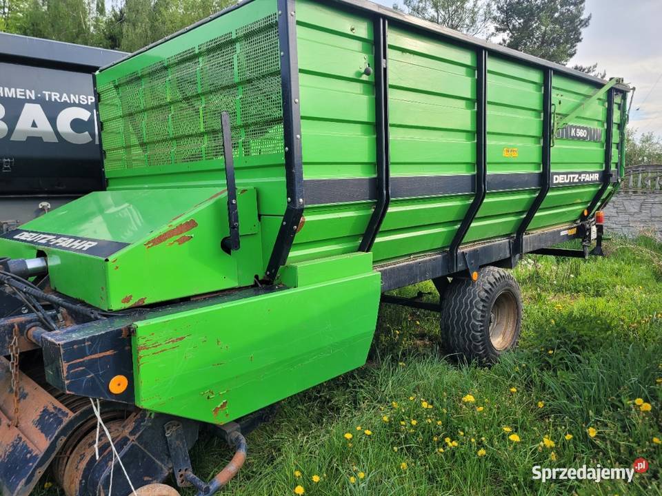 Przyczepa samozbierająca DEUTZ FAHR nieuszkodzony Przyrów sprzedam