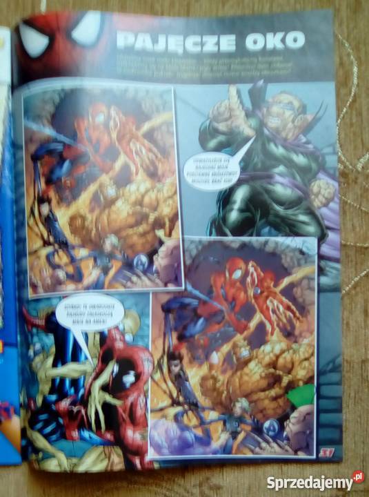 SPIDERMAN M IN ŚCIGANI Superbohaterowie Piszczac sprzedam