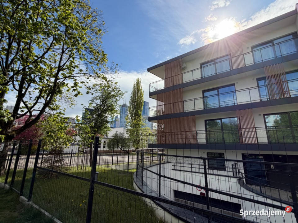 Nowy komfortowy apartament Ogródek 50 m Wysoki balkon Warszawa