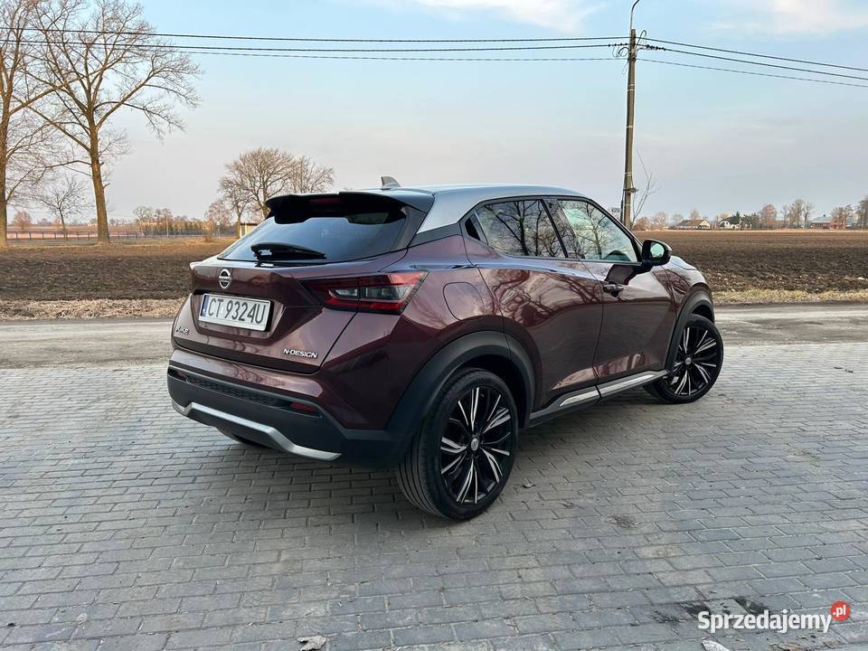 Nissan Juke 10 DIGT NDesign DCT nieuszkodzony Zakrzewo sprzedam