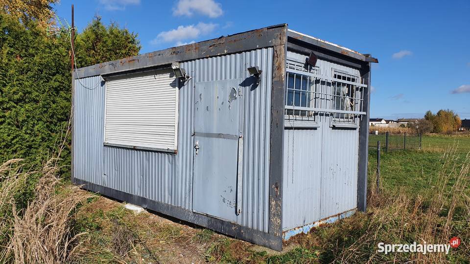 Kontener socjalny biurowy mieszkalny letniskowy Złoczew