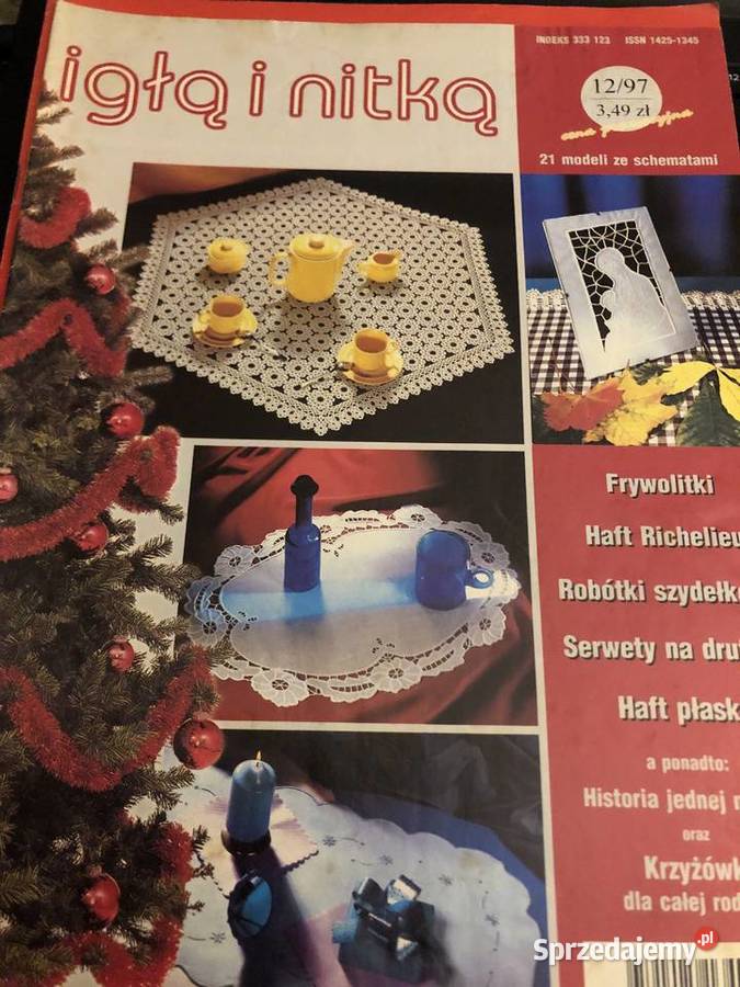 IGŁĄ I NITKĄ poraadnik podręcznik do szycia Poradniki, albumy i reportaże mazowieckie Zegrze