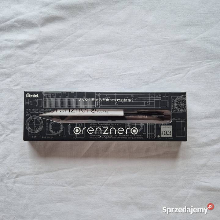 Orenz Nero Pentel 03 mm nowy małopolskie Brzesko sprzedam