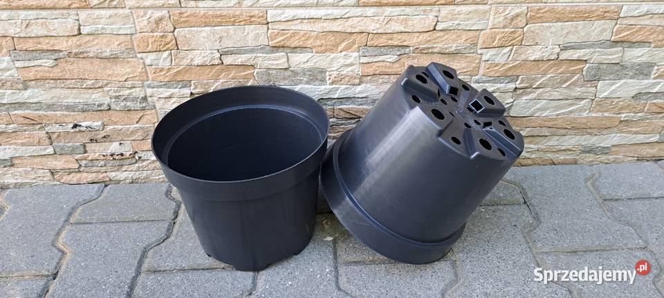 Doniczki produkcyjne 5 L mocne 23 szkółkarska Pozostałe Oświęcim