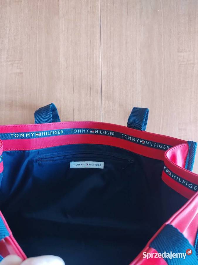 Torebka Damska Czerwona Tommy Hilfiger Białystok