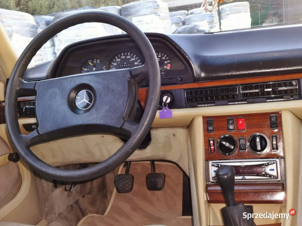 Mercedes S 280 Klima Alu Hak W126 19801993 wspomaganie kierownicy