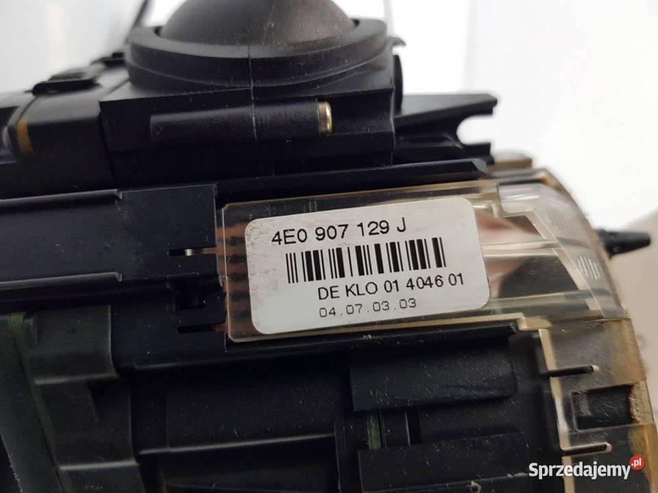 PRZEŁĄCZNIK ZESPOLONY 4E0953549 AUDI A8 D3 osobowe Lipno