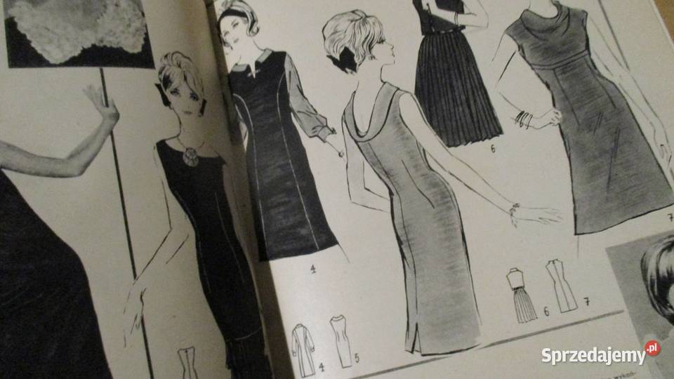 Katalog modowy Świat Mody Jesień 1965moda łódzkie Łódź
