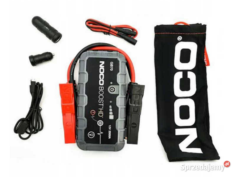 JUMP STARTER BOOSTER ROZRUCHU 12V 2000A Myślenice