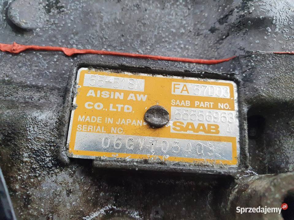 Saab 95 95 19 TiD SKRZYNIA BIEGÓW 5551SN