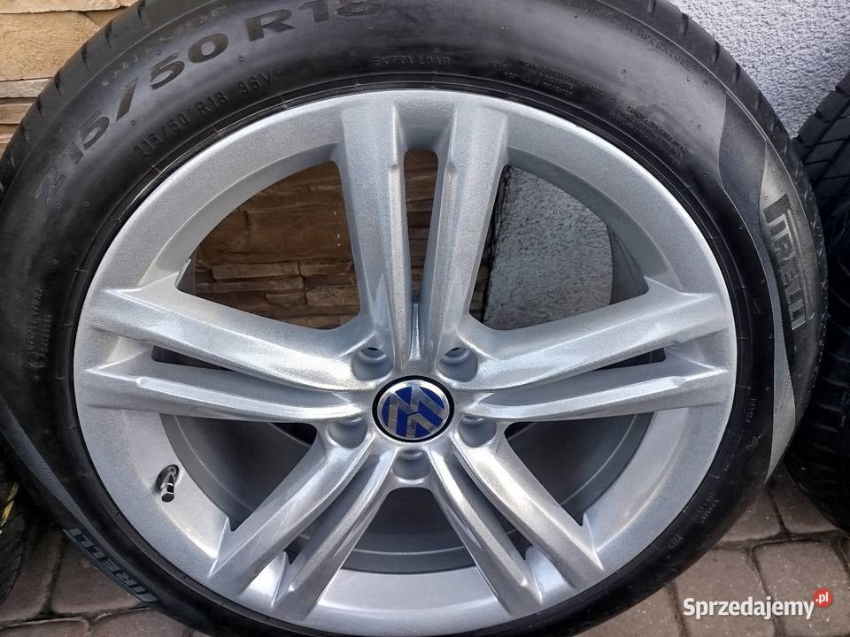 Alufelgi Audi VW 18 Opony Pirelli Inowrocław