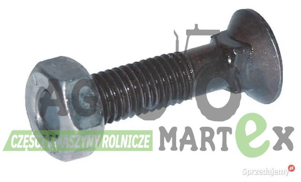 3015769 3374356 ŚRUBA PŁUŻNA Z NAKRĘTKĄ M10x45 Wichrów sprzedam