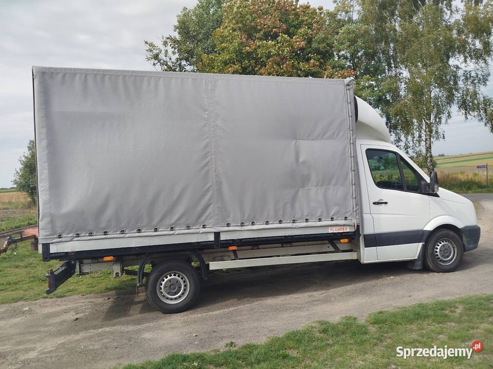 VW crafter skrzyniowy kupiony w Polsce Garbacz