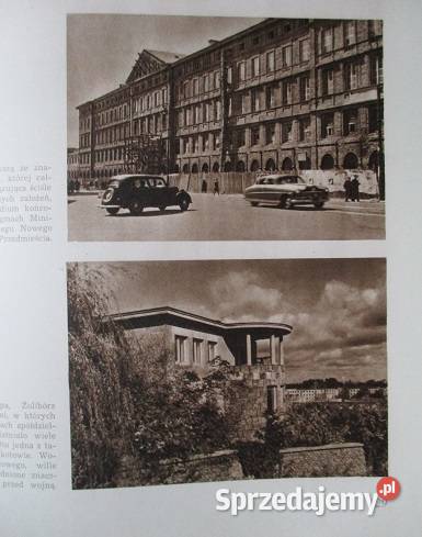 Warszawa Stolica Polski 1949 r Warszawa stolica sztuka i architektura Łódź