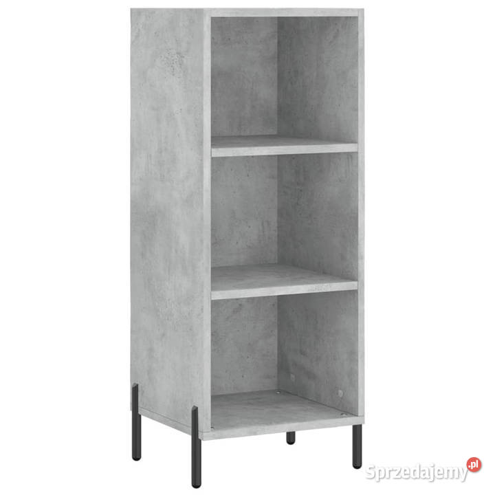 Wysoka szafka szarość betonu 345x34x180 Warszawa sprzedam