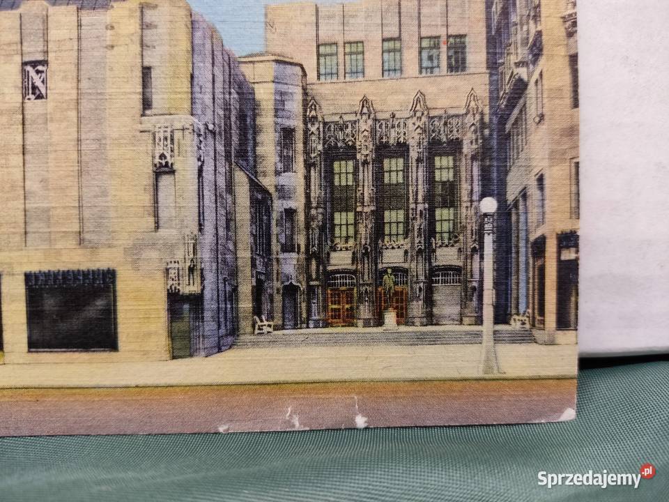 Pocztówka widokówka budynek WGN Studios w opolskie