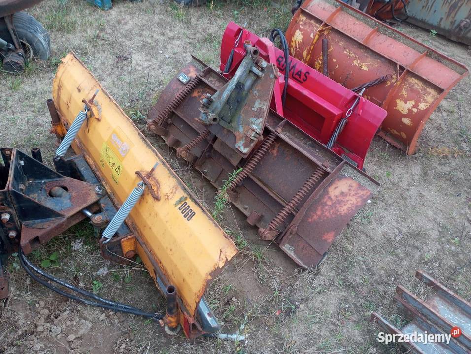 Pług do śniegu zamiatarka solarka Buk
