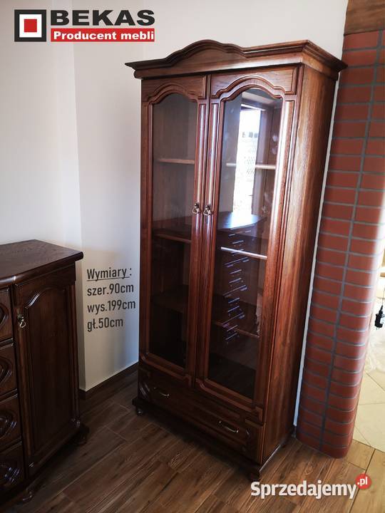 Śliczna Biblioteczka 90 Caro Dąb Rustikalny 45cm śląskie Tychy