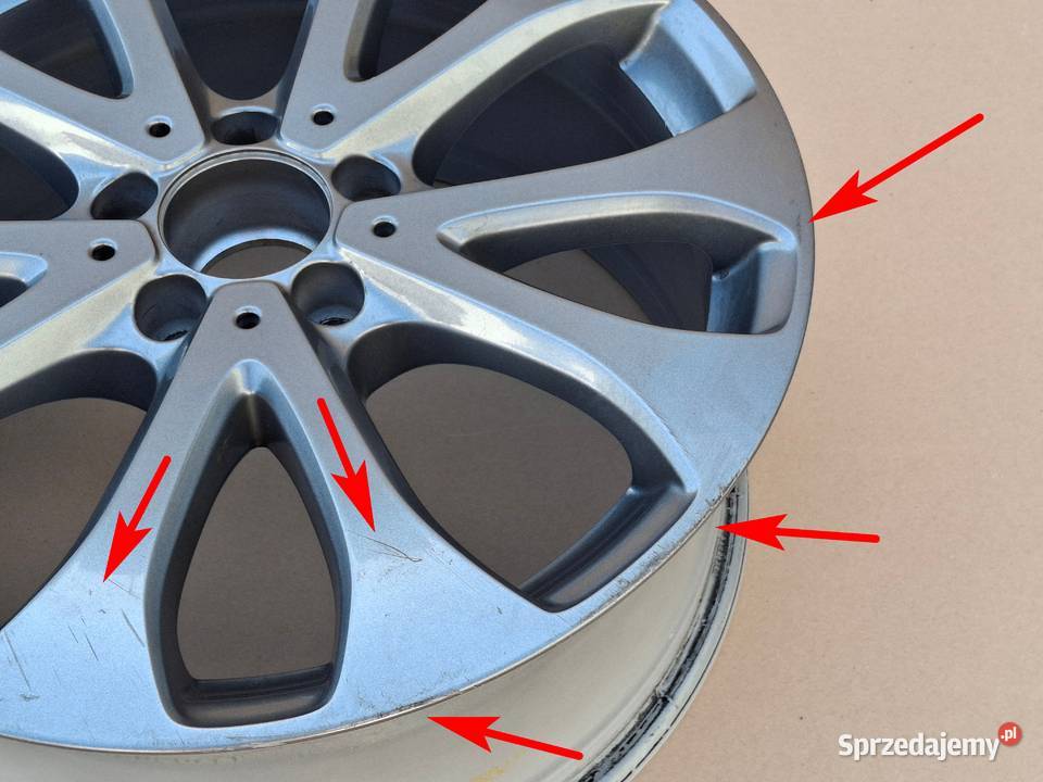 MERCEDES GLC W253 FELGA ALUMINIOWA ALUFELGA 18 Bieleń