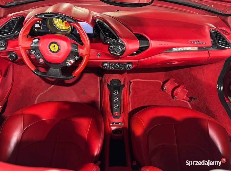 FERRARI 488SPIDERCARBON 2017 488 dolnośląskie Wrocław
