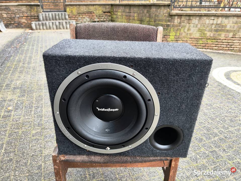 Skrzynia basowa bassowa tuba subwoofer Rockford Niegowonice