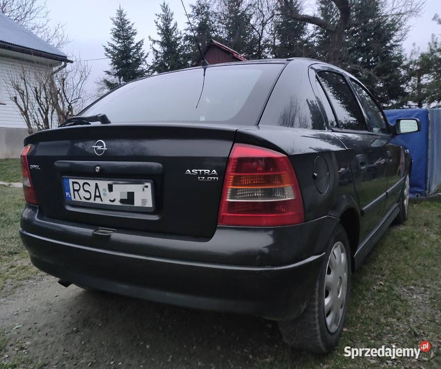 Opel Astra II 17 DTI Isuzo 240000km Astra Sanok