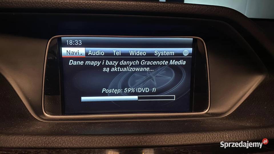 Mapa do Mercedes NTG 45 47 Nawigacja COMAND Łódź