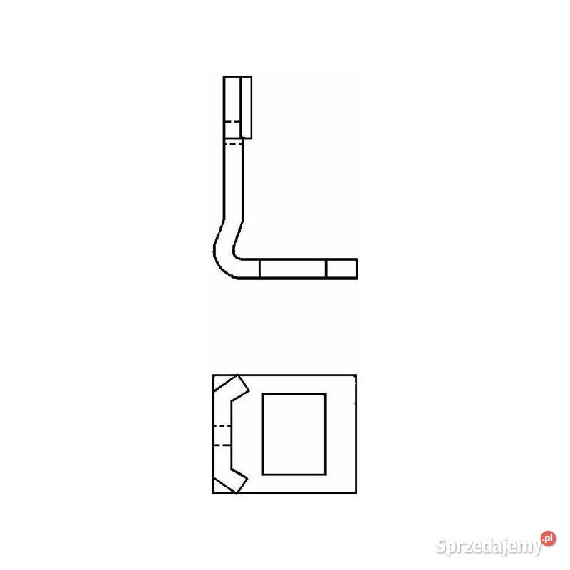 Uchwyt zęba sprężystego H71 70X8 60X60 AMA Kamionna
