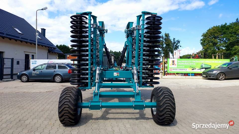 Brona talerzowa AGRONA 4m 3500 Agregat nieuszkodzony Malbork