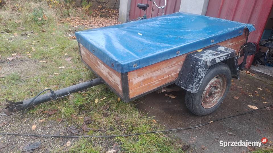 Przyczepa dmc 500 z plandeką i dokumentami do lubuskie Żary