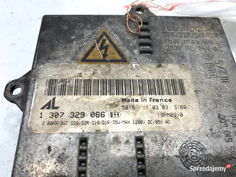 PRZETWORNICA XENON AUDI A3 8P 1307329066 0313 sprzedam