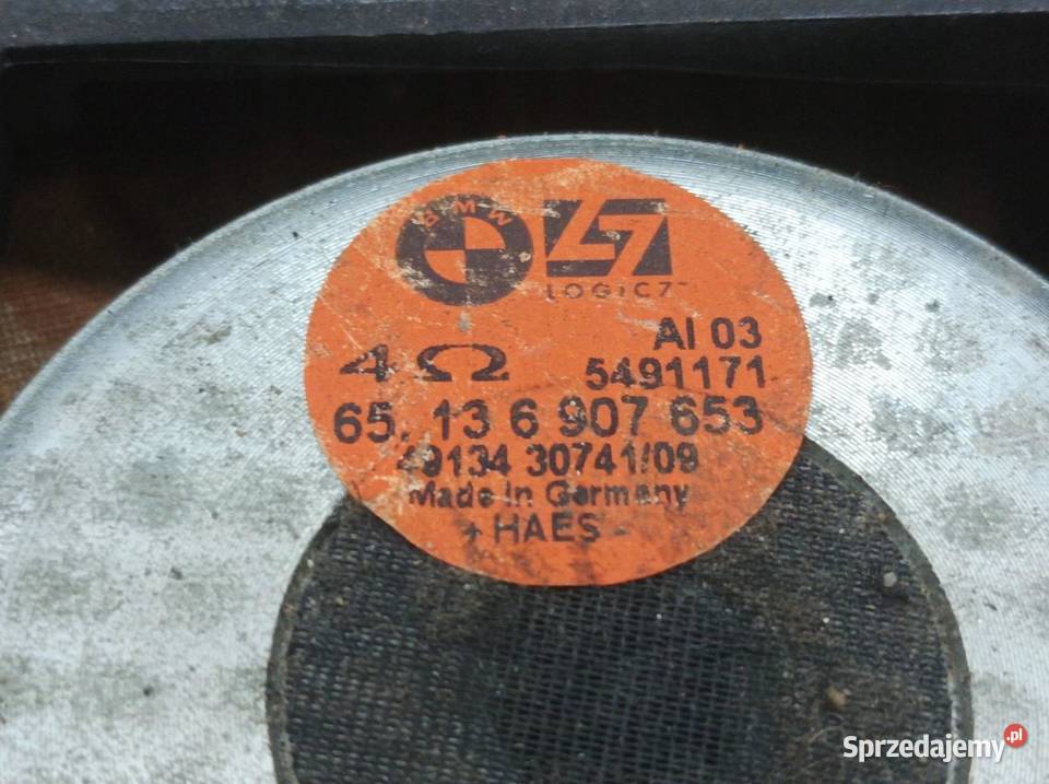 GŁOŚNIK KOMPLET L7 LOGIC 7 6907652 6907651 Bmw