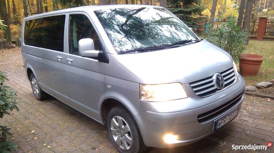 VW caravelle T5 long 25 TDI 130 8 osobowy Nadarzyn sprzedam