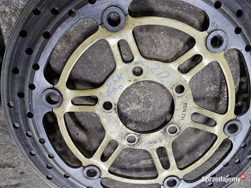 Suzuki GSX 600 f tarcza przód przednie tarcze dolnośląskie Jelenia Góra