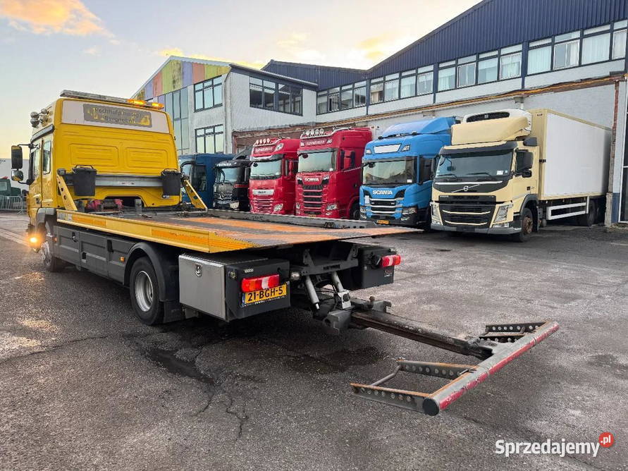 Auto laweta plyta zsuwana okular Mercedes 14dmc 5000kg Warszawa sprzedam